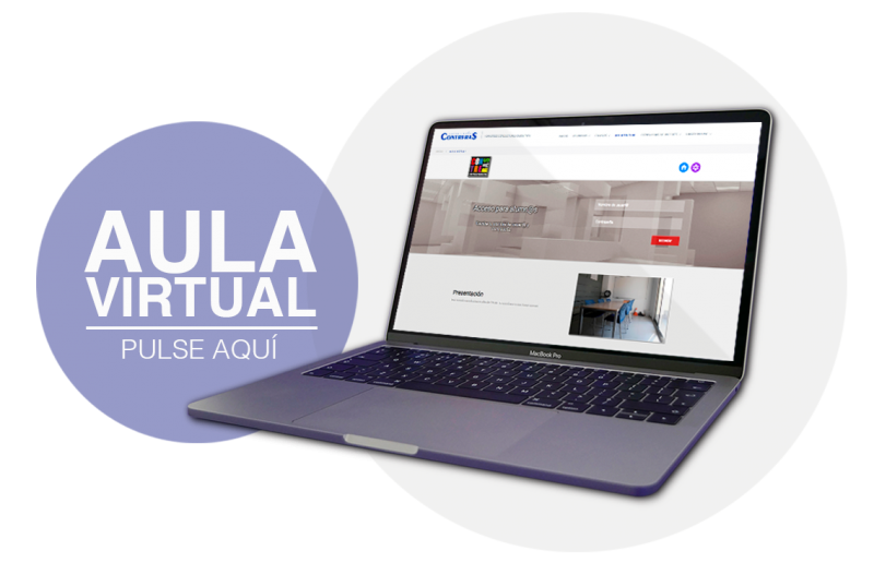 Pulsa para Aula Virtual